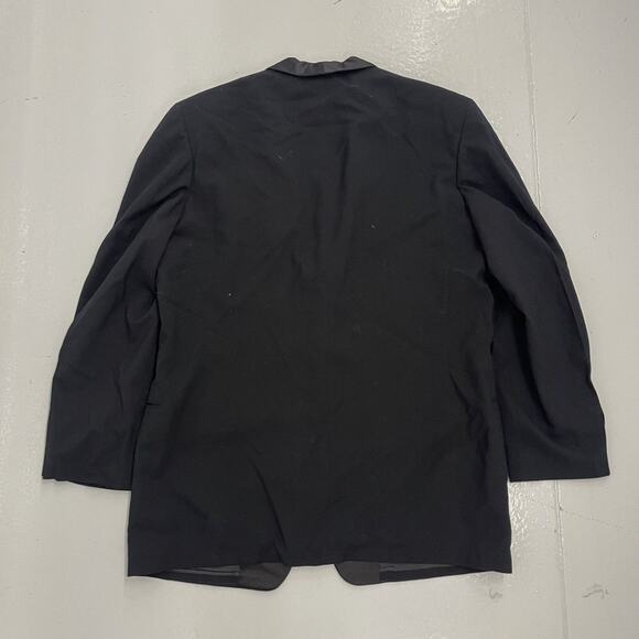 Vintage 40s After Six Rudofker Navy Wool 2-Piece Suit - Picture 3 of 8